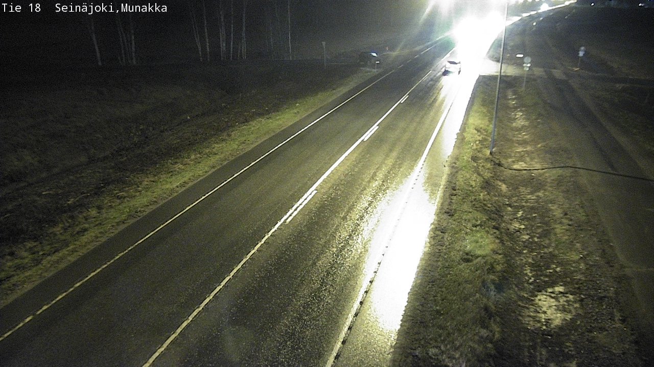 Weather Camera Image Road 18 Seinäjoki, Munakka, Seinäjoki, Etelä-Pohjanmaa