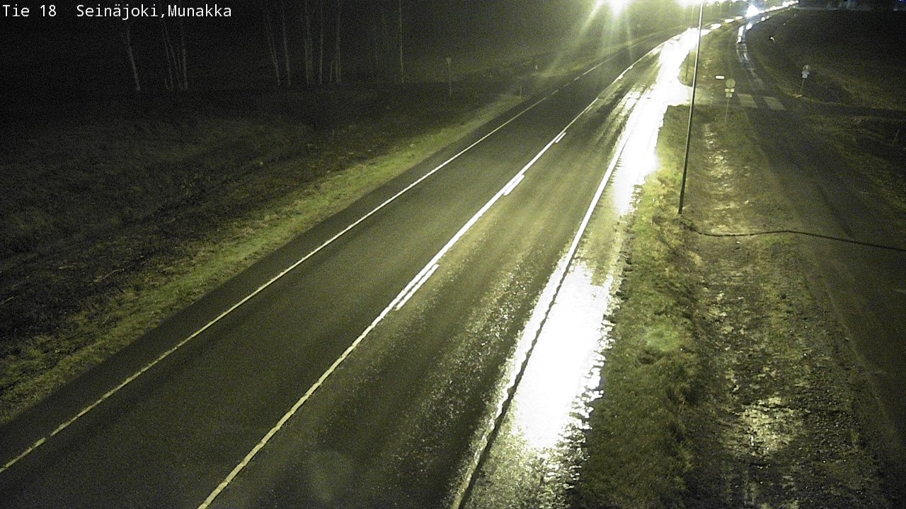 Weather Camera Image Väg 18 Seinäjoki, Munakka, Seinäjoki, Etelä-Pohjanmaa