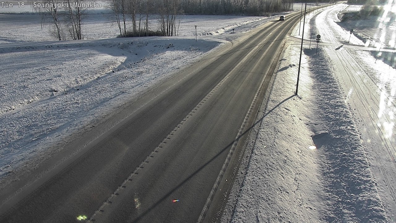 Weather Camera Image Road 18 Seinäjoki, Munakka, Seinäjoki, Etelä-Pohjanmaa