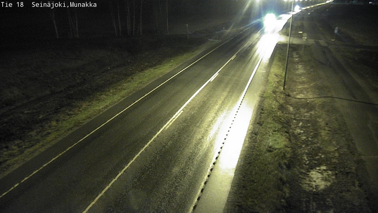 Weather Camera Image Road 18 Seinäjoki, Munakka, Seinäjoki, Etelä-Pohjanmaa