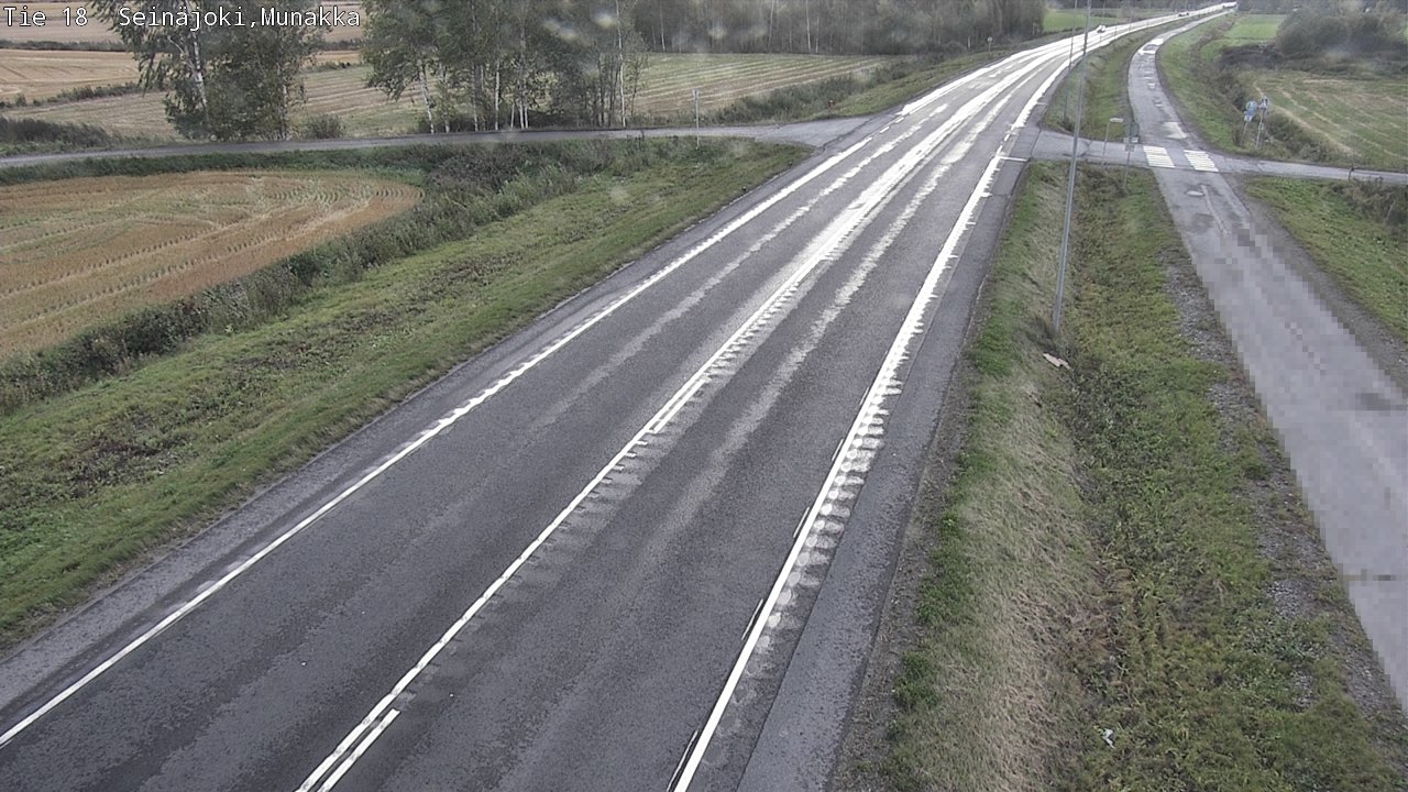 Weather Camera Image Väg 18 Seinäjoki, Munakka, Seinäjoki, Etelä-Pohjanmaa