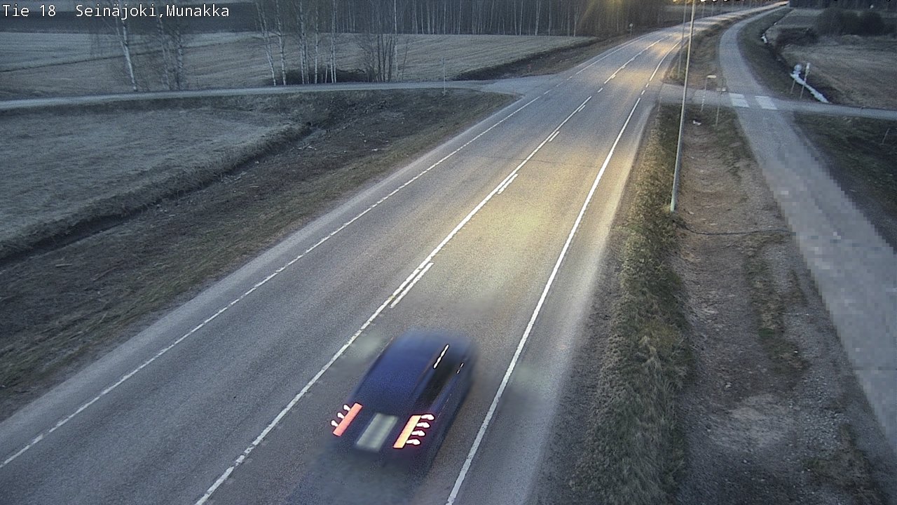 Weather Camera Image Road 18 Seinäjoki, Munakka, Seinäjoki, Etelä-Pohjanmaa