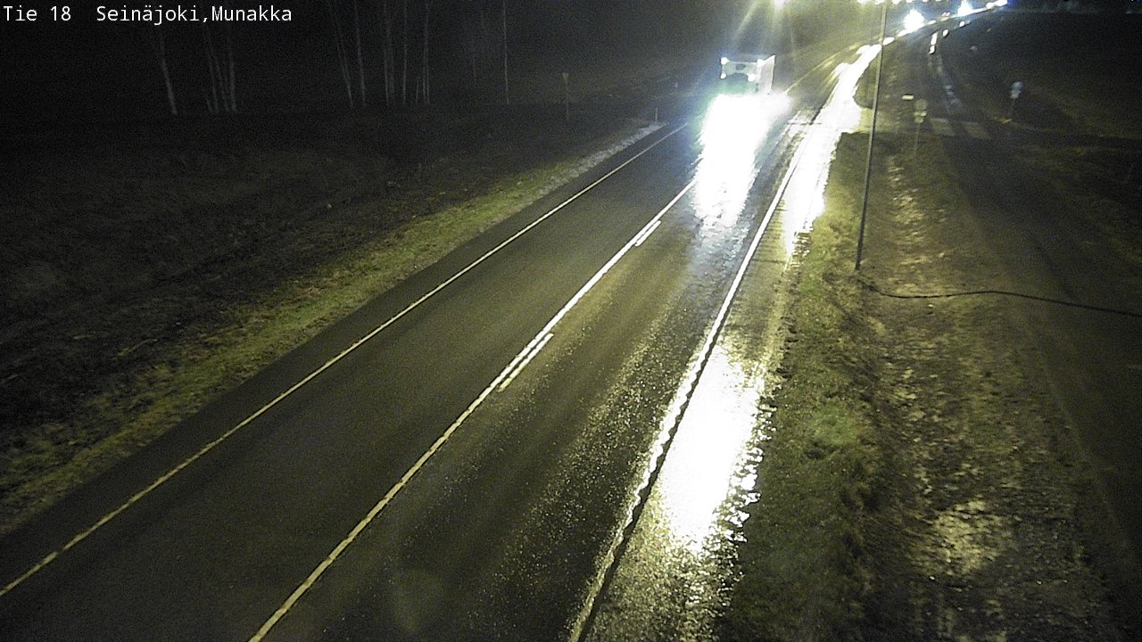 Weather Camera Image Väg 18 Seinäjoki, Munakka, Seinäjoki, Etelä-Pohjanmaa