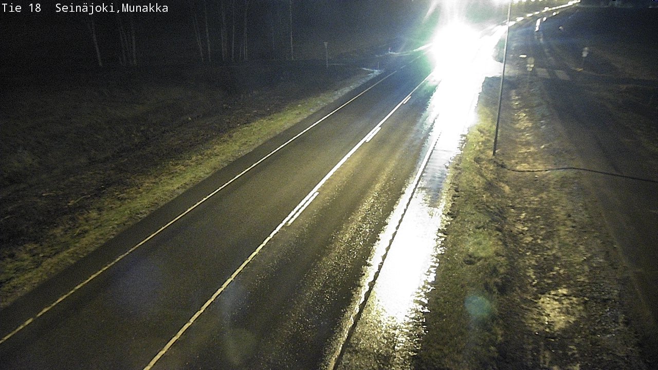 Weather Camera Image Väg 18 Seinäjoki, Munakka, Seinäjoki, Etelä-Pohjanmaa