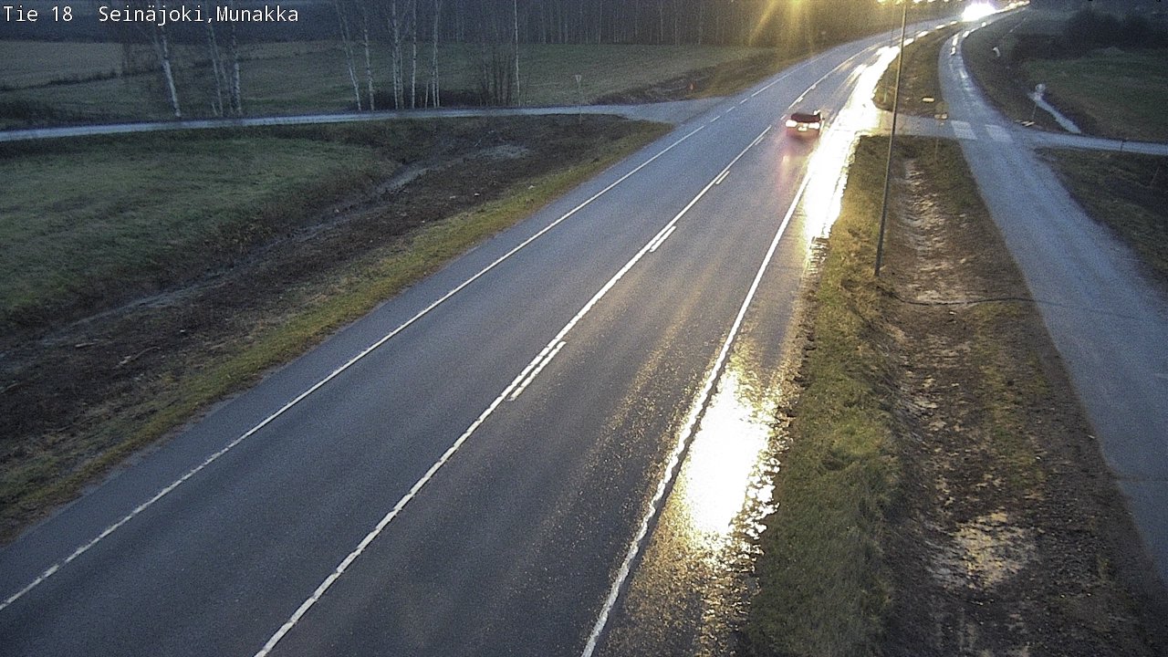 Weather Camera Image Väg 18 Seinäjoki, Munakka, Seinäjoki, Etelä-Pohjanmaa