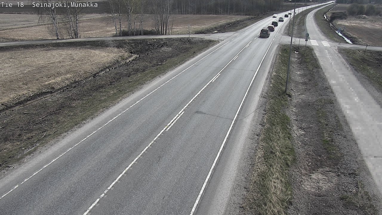 Weather Camera Image Väg 18 Seinäjoki, Munakka, Seinäjoki, Etelä-Pohjanmaa