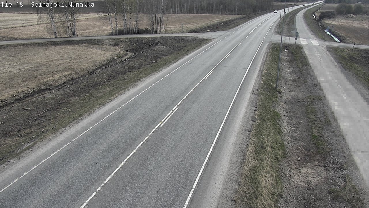 Weather Camera Image Väg 18 Seinäjoki, Munakka, Seinäjoki, Etelä-Pohjanmaa