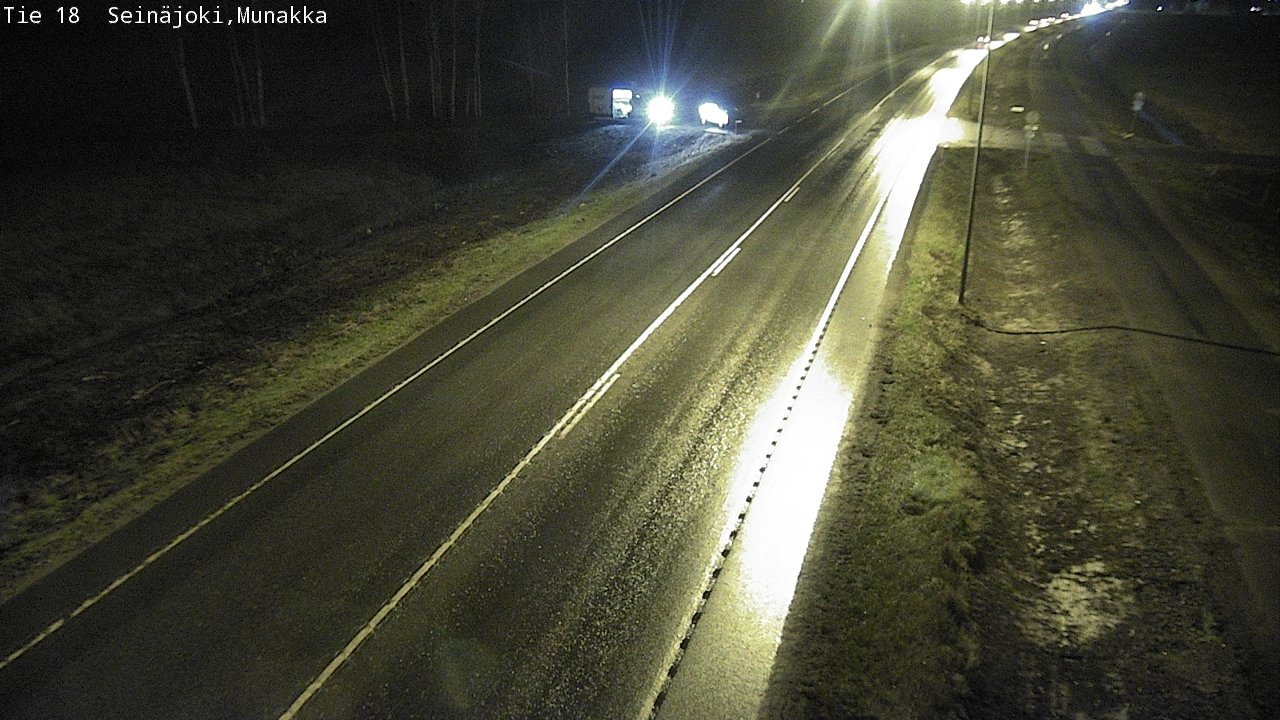 Weather Camera Image Road 18 Seinäjoki, Munakka, Seinäjoki, Etelä-Pohjanmaa