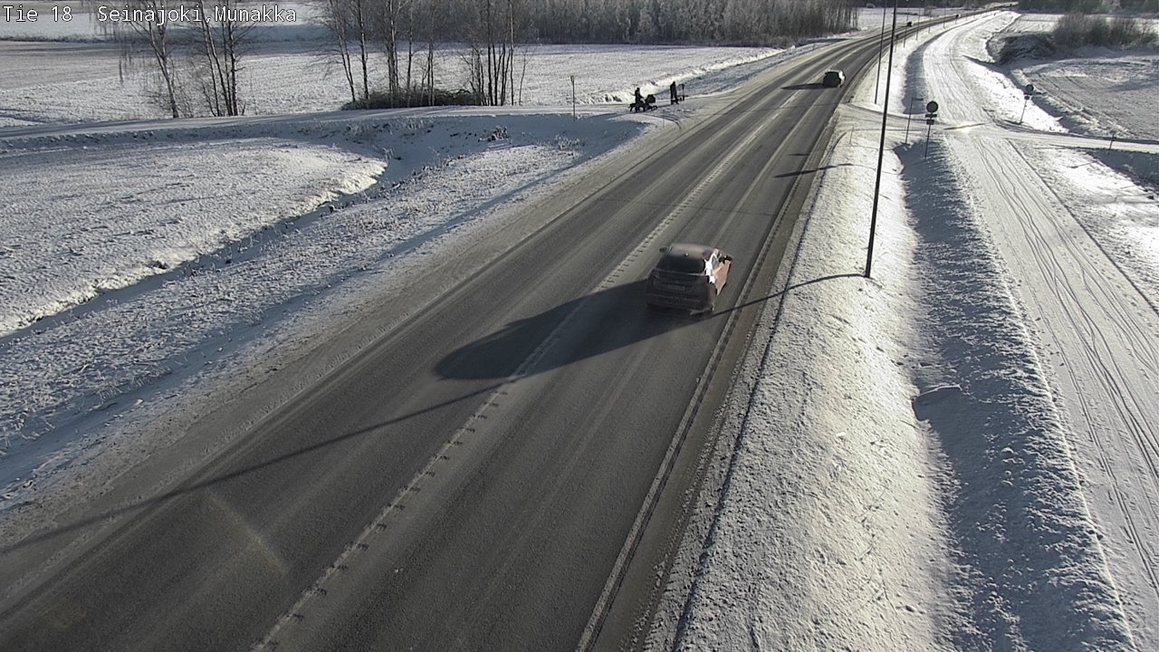 Weather Camera Image Road 18 Seinäjoki, Munakka, Seinäjoki, Etelä-Pohjanmaa