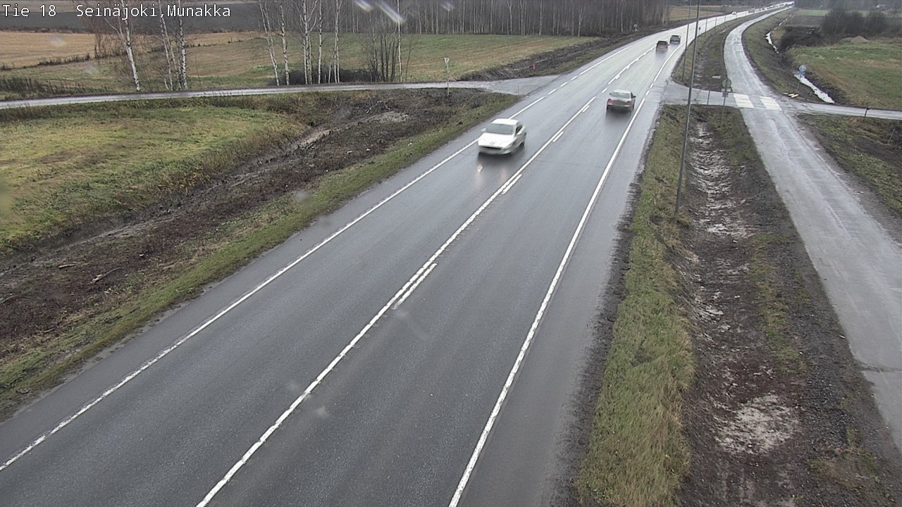 Weather Camera Image Väg 18 Seinäjoki, Munakka, Seinäjoki, Etelä-Pohjanmaa