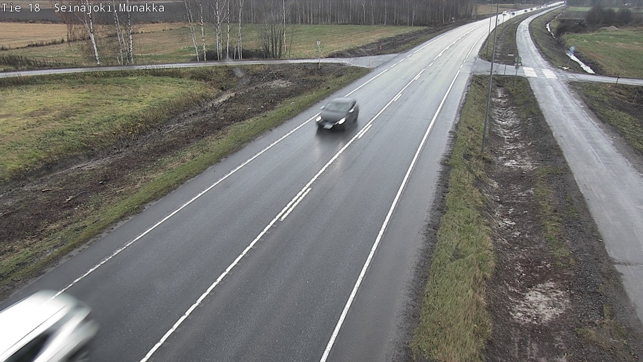 Weather Camera Image Väg 18 Seinäjoki, Munakka, Seinäjoki, Etelä-Pohjanmaa