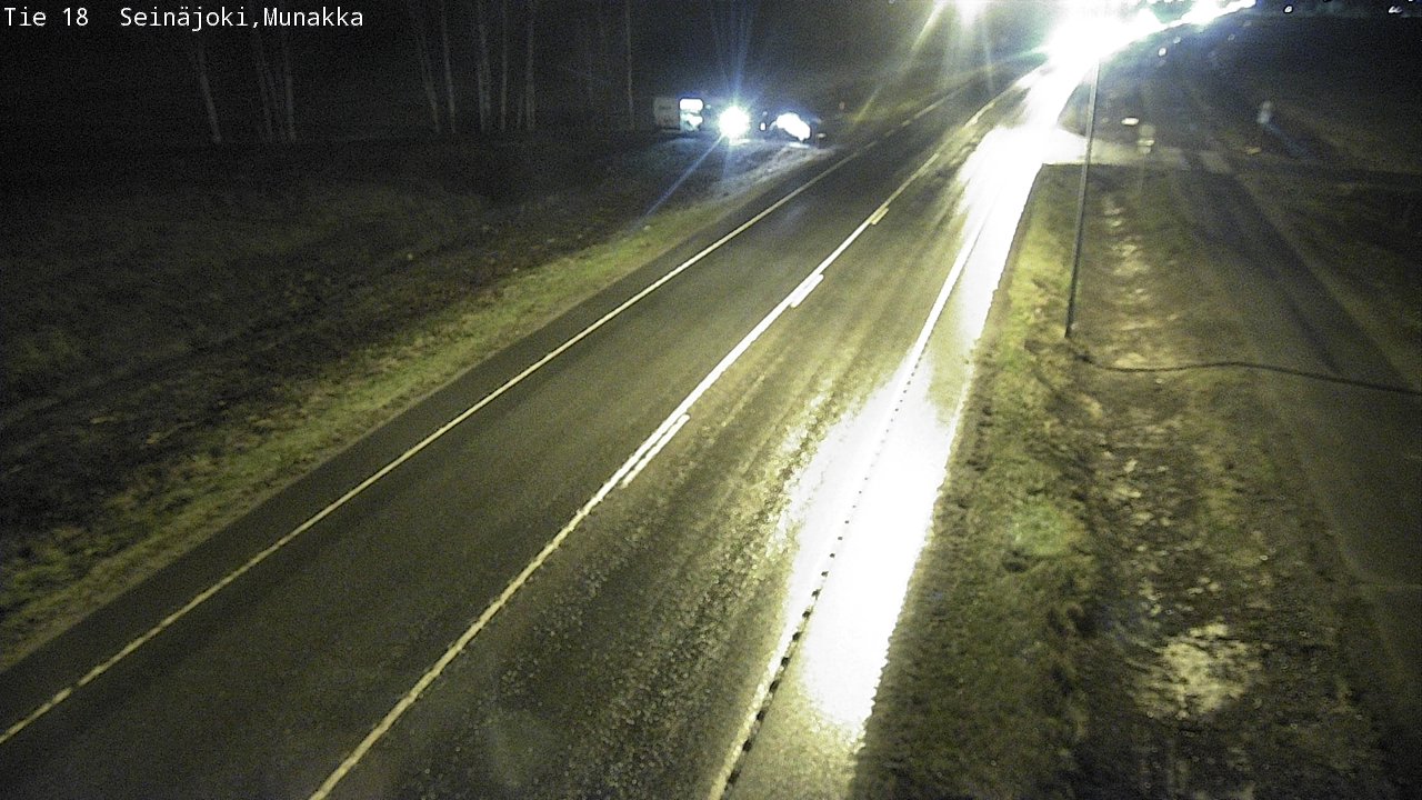 Weather Camera Image Road 18 Seinäjoki, Munakka, Seinäjoki, Etelä-Pohjanmaa