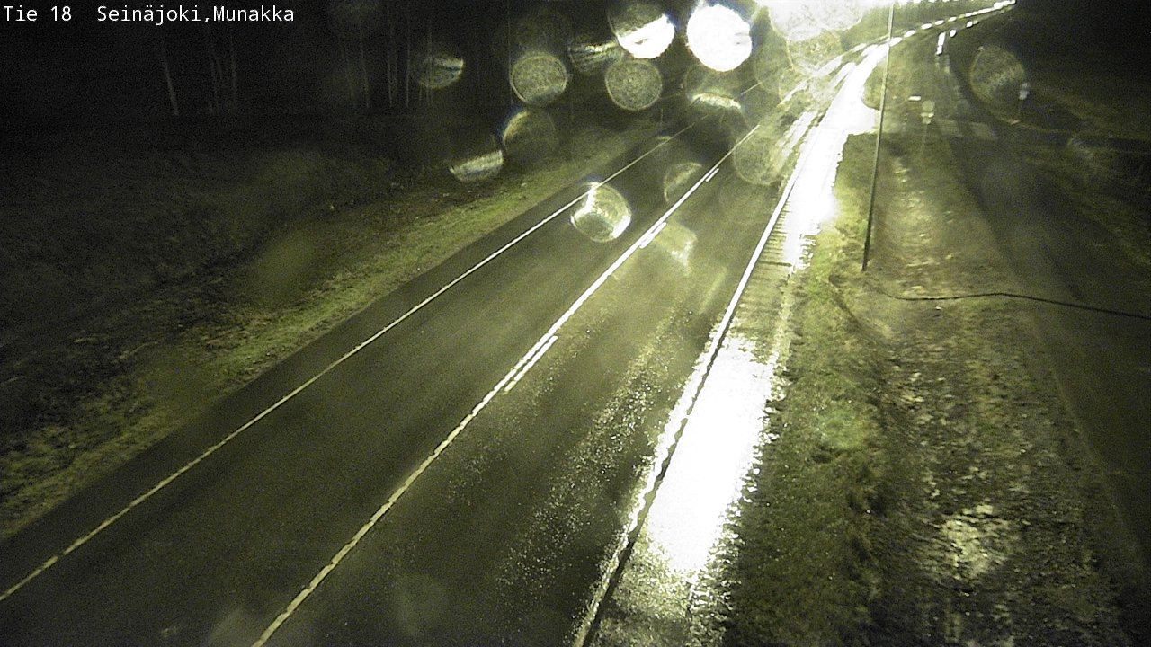 Weather Camera Image Väg 18 Seinäjoki, Munakka, Seinäjoki, Etelä-Pohjanmaa