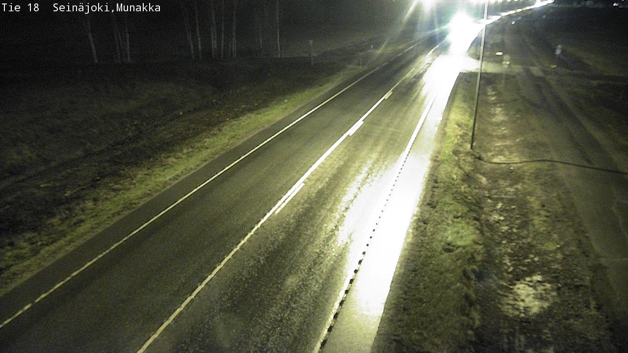 Weather Camera Image Road 18 Seinäjoki, Munakka, Seinäjoki, Etelä-Pohjanmaa