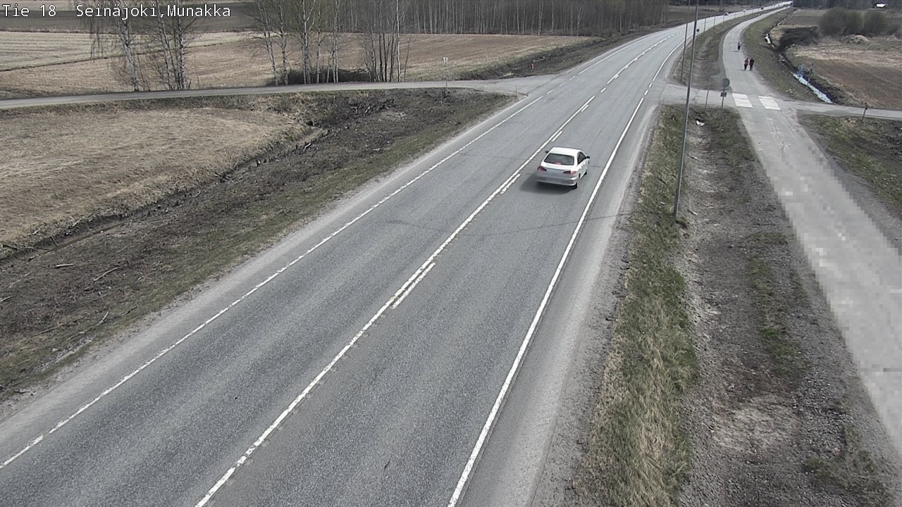 Weather Camera Image Väg 18 Seinäjoki, Munakka, Seinäjoki, Etelä-Pohjanmaa