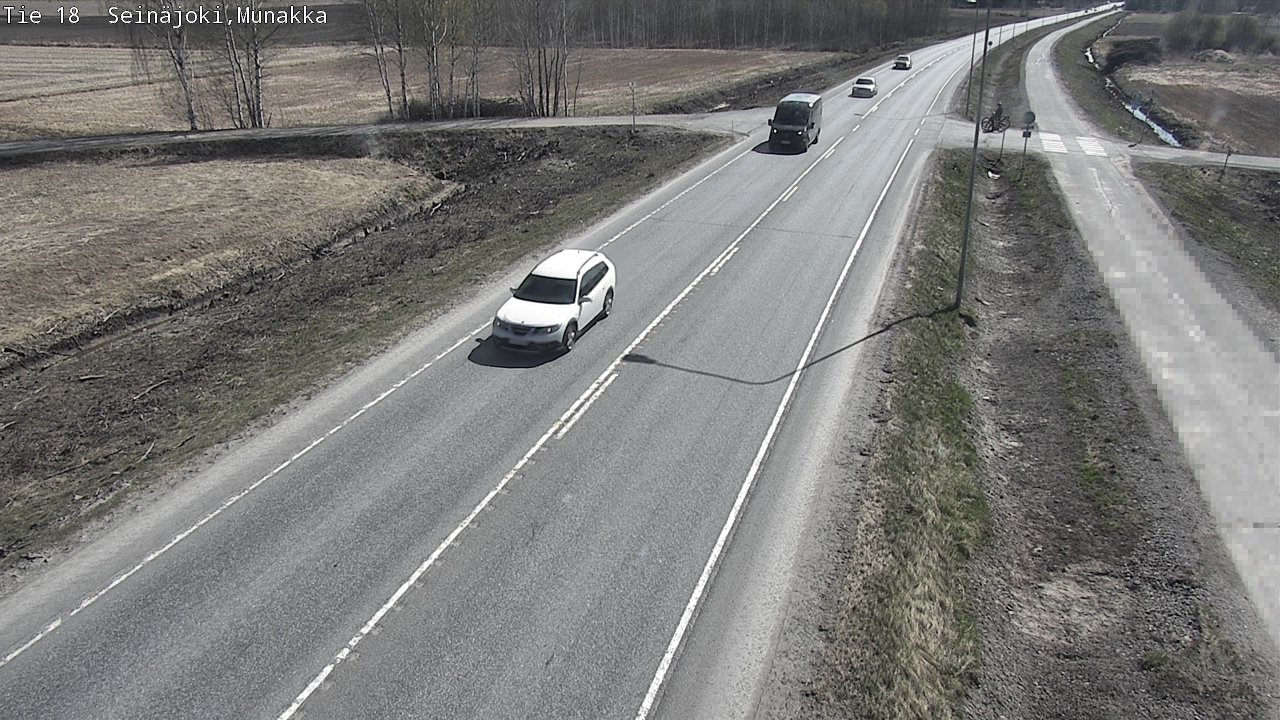 Weather Camera Image Väg 18 Seinäjoki, Munakka, Seinäjoki, Etelä-Pohjanmaa