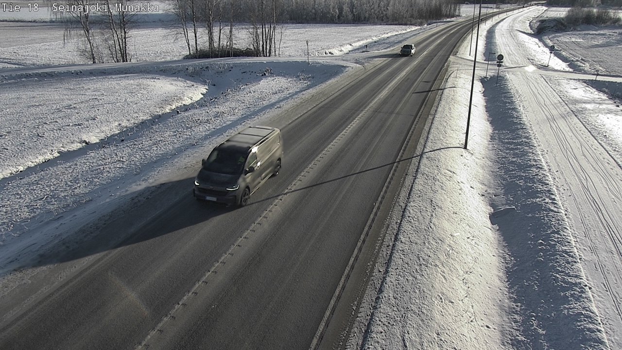 Weather Camera Image Road 18 Seinäjoki, Munakka, Seinäjoki, Etelä-Pohjanmaa
