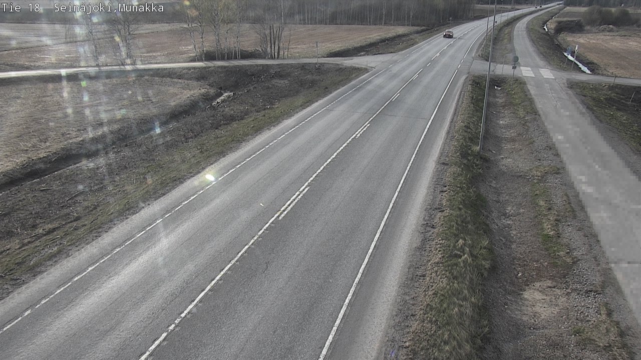 Weather Camera Image Väg 18 Seinäjoki, Munakka, Seinäjoki, Etelä-Pohjanmaa