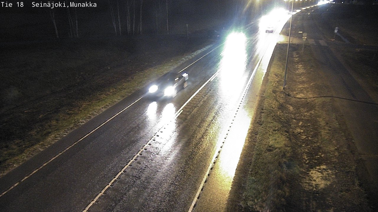 Weather Camera Image Road 18 Seinäjoki, Munakka, Seinäjoki, Etelä-Pohjanmaa