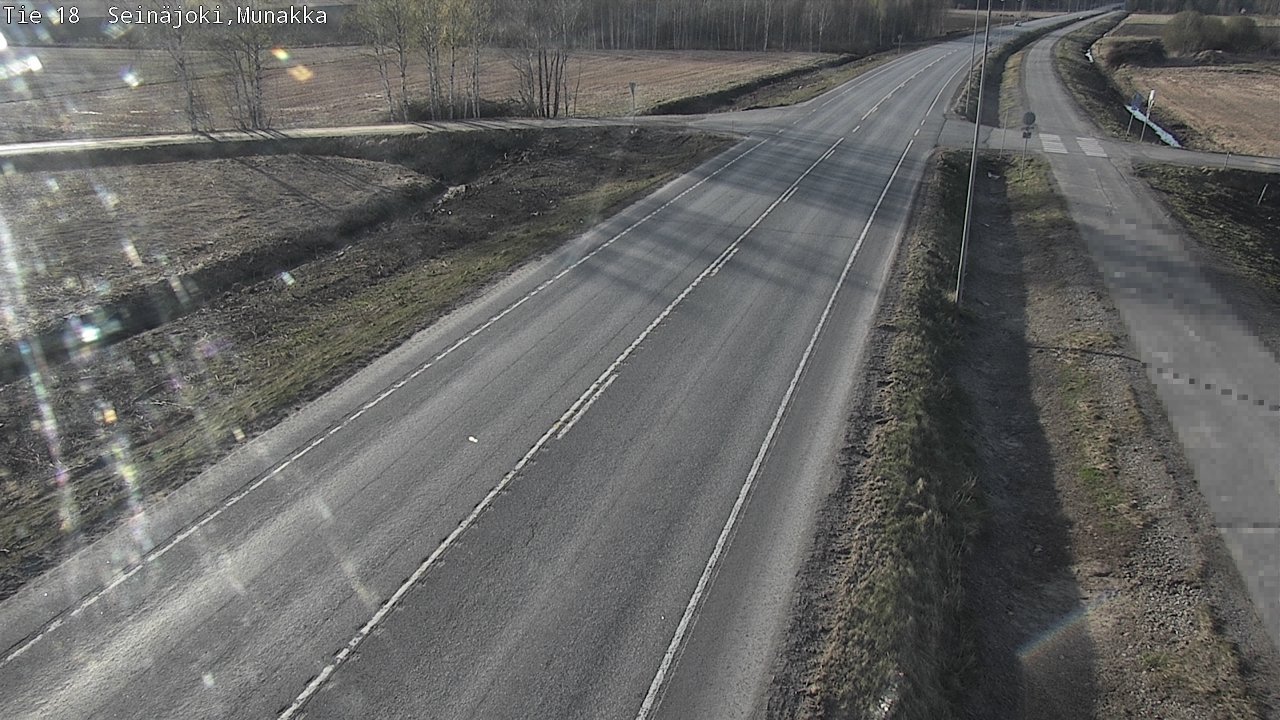 Weather Camera Image Väg 18 Seinäjoki, Munakka, Seinäjoki, Etelä-Pohjanmaa