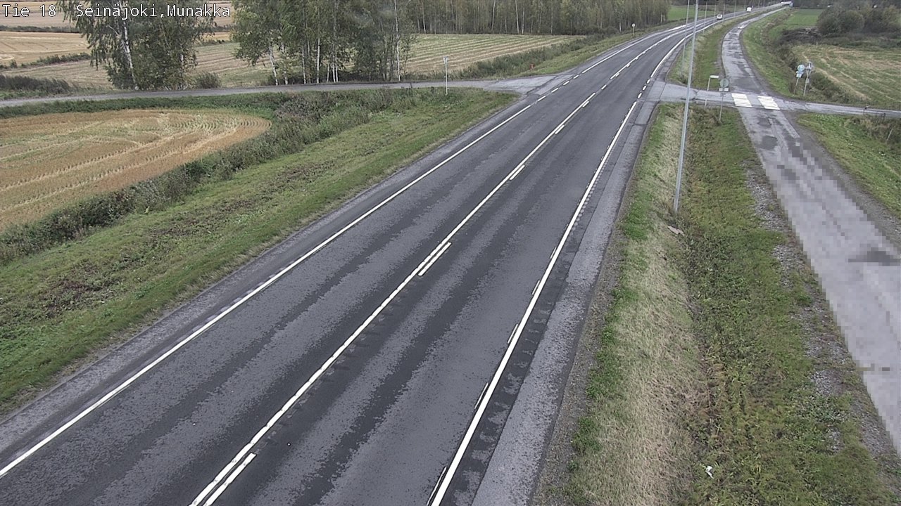 Weather Camera Image Road 18 Seinäjoki, Munakka, Seinäjoki, Etelä-Pohjanmaa