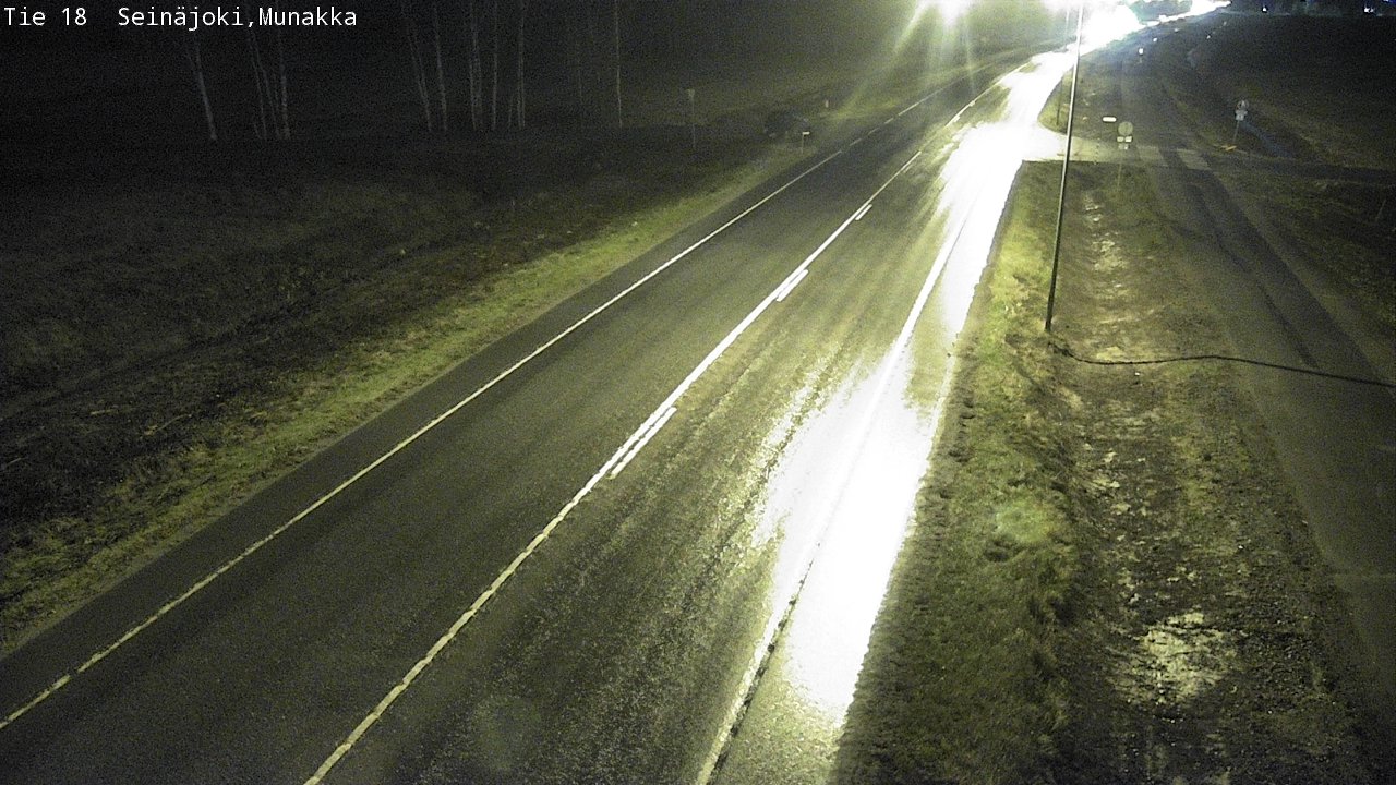 Weather Camera Image Road 18 Seinäjoki, Munakka, Seinäjoki, Etelä-Pohjanmaa