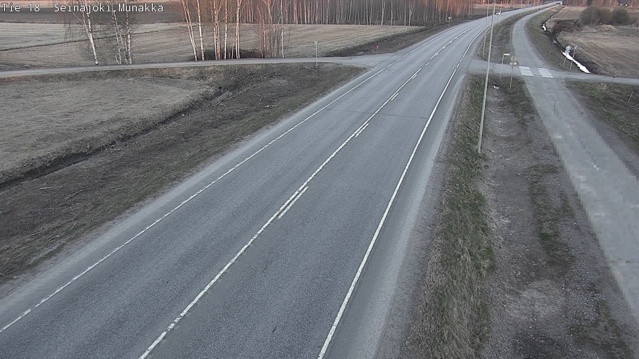 Weather Camera Image Väg 18 Seinäjoki, Munakka, Seinäjoki, Etelä-Pohjanmaa