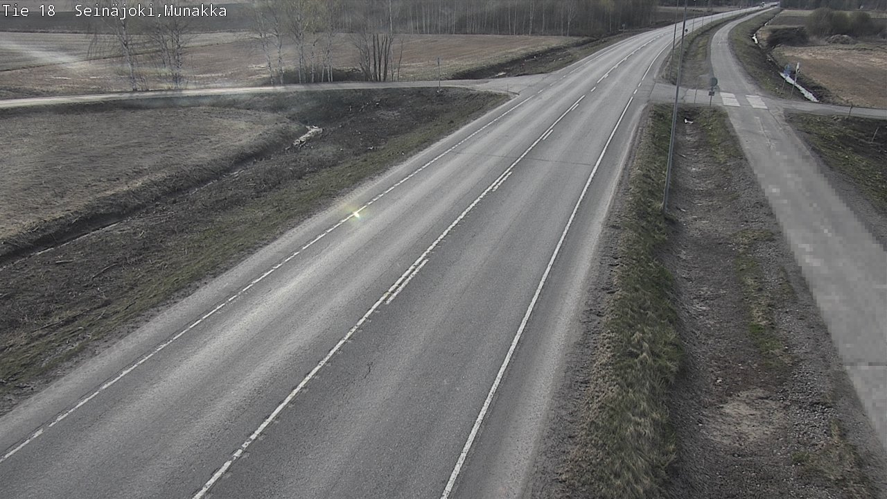 Weather Camera Image Väg 18 Seinäjoki, Munakka, Seinäjoki, Etelä-Pohjanmaa