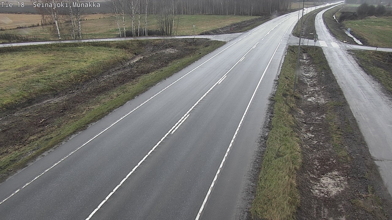 Weather Camera Image Väg 18 Seinäjoki, Munakka, Seinäjoki, Etelä-Pohjanmaa