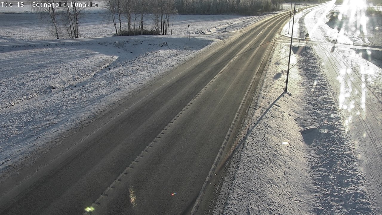 Weather Camera Image Road 18 Seinäjoki, Munakka, Seinäjoki, Etelä-Pohjanmaa