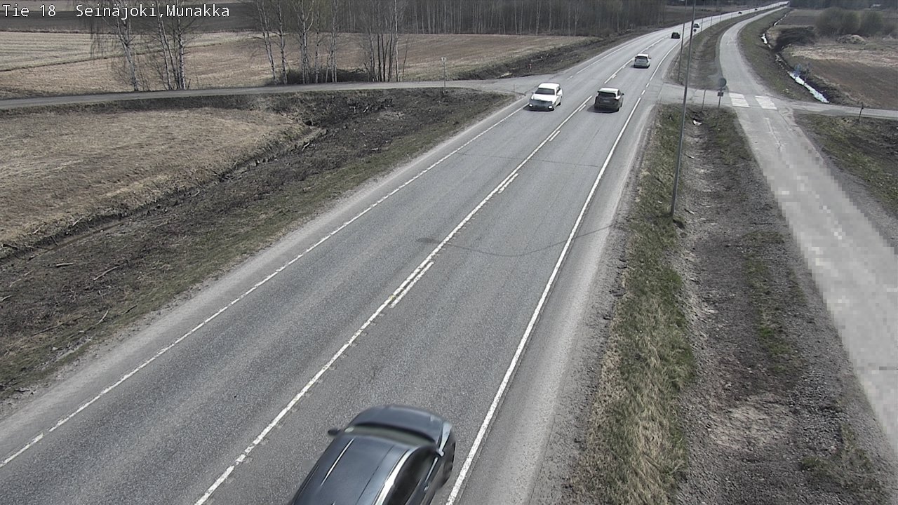 Weather Camera Image Väg 18 Seinäjoki, Munakka, Seinäjoki, Etelä-Pohjanmaa