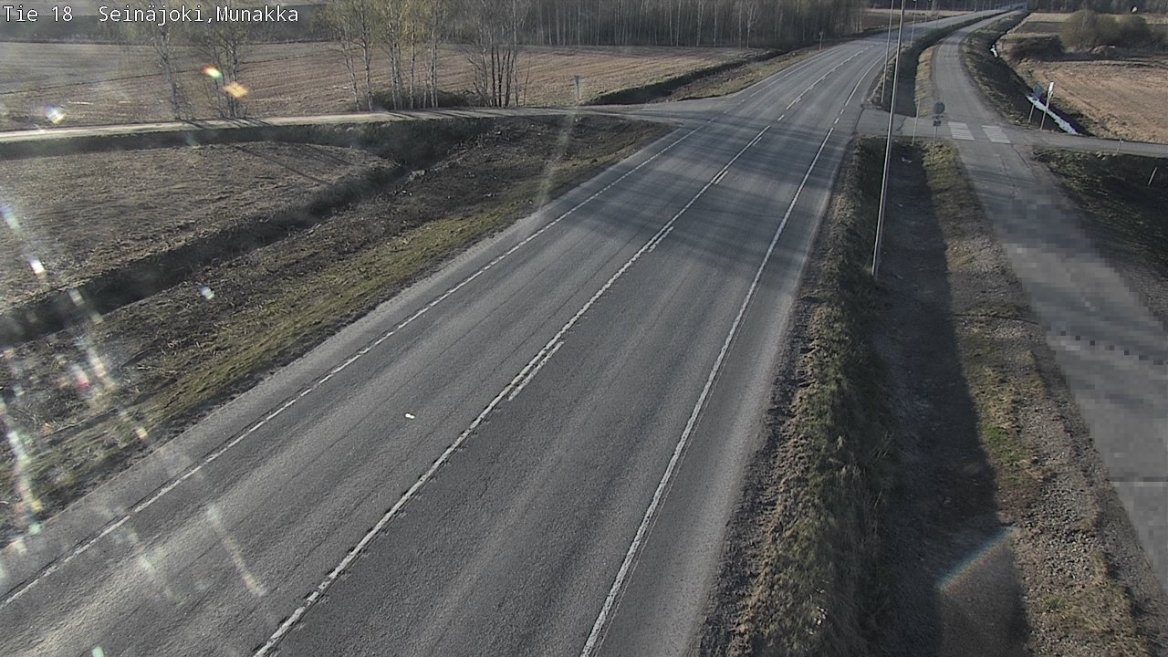 Weather Camera Image Väg 18 Seinäjoki, Munakka, Seinäjoki, Etelä-Pohjanmaa