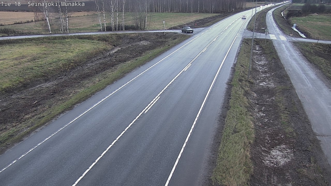 Weather Camera Image Väg 18 Seinäjoki, Munakka, Seinäjoki, Etelä-Pohjanmaa
