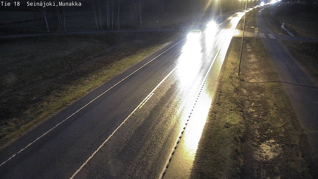 Weather Camera Image Road 18 Seinäjoki, Munakka, Seinäjoki, Etelä-Pohjanmaa