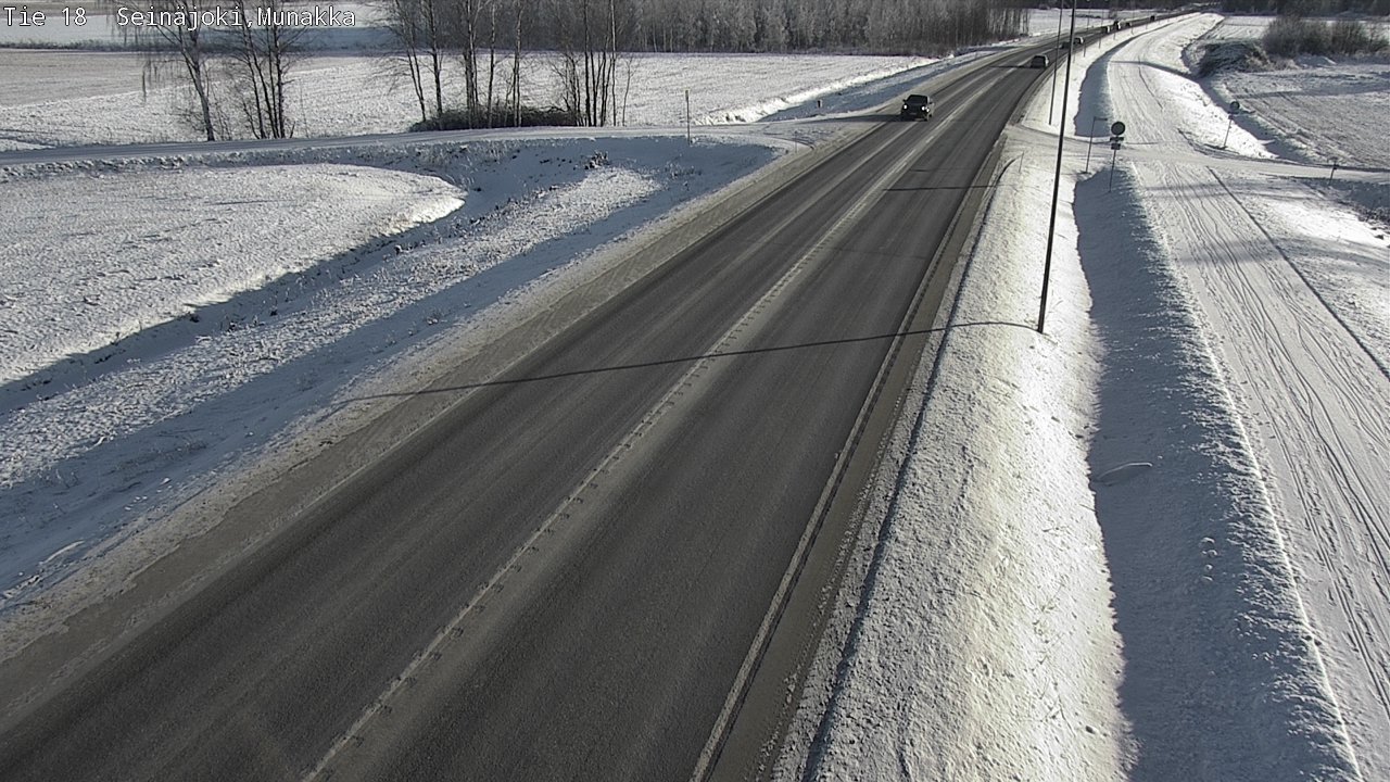 Weather Camera Image Road 18 Seinäjoki, Munakka, Seinäjoki, Etelä-Pohjanmaa