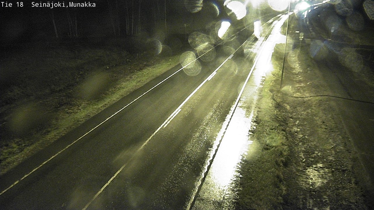 Weather Camera Image Väg 18 Seinäjoki, Munakka, Seinäjoki, Etelä-Pohjanmaa
