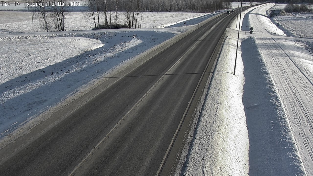 Weather Camera Image Road 18 Seinäjoki, Munakka, Seinäjoki, Etelä-Pohjanmaa