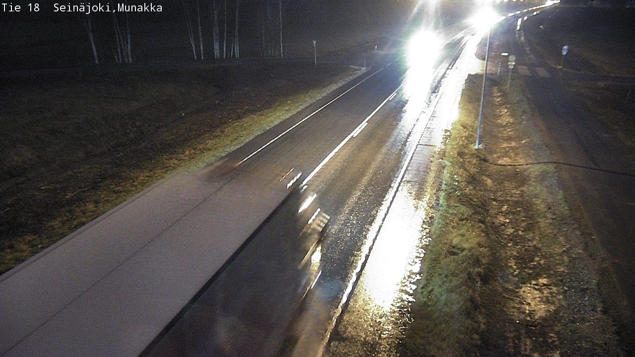 Weather Camera Image Väg 18 Seinäjoki, Munakka, Seinäjoki, Etelä-Pohjanmaa