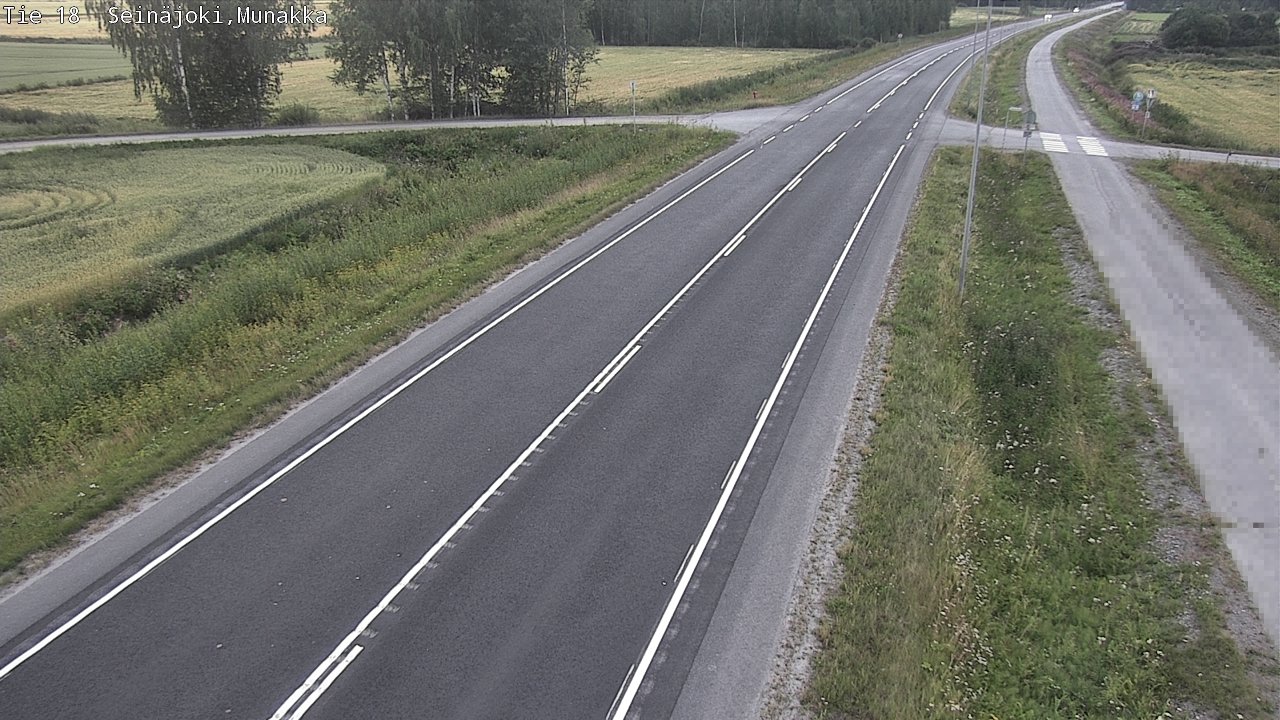Weather Camera Image Väg 18 Seinäjoki, Munakka, Seinäjoki, Etelä-Pohjanmaa