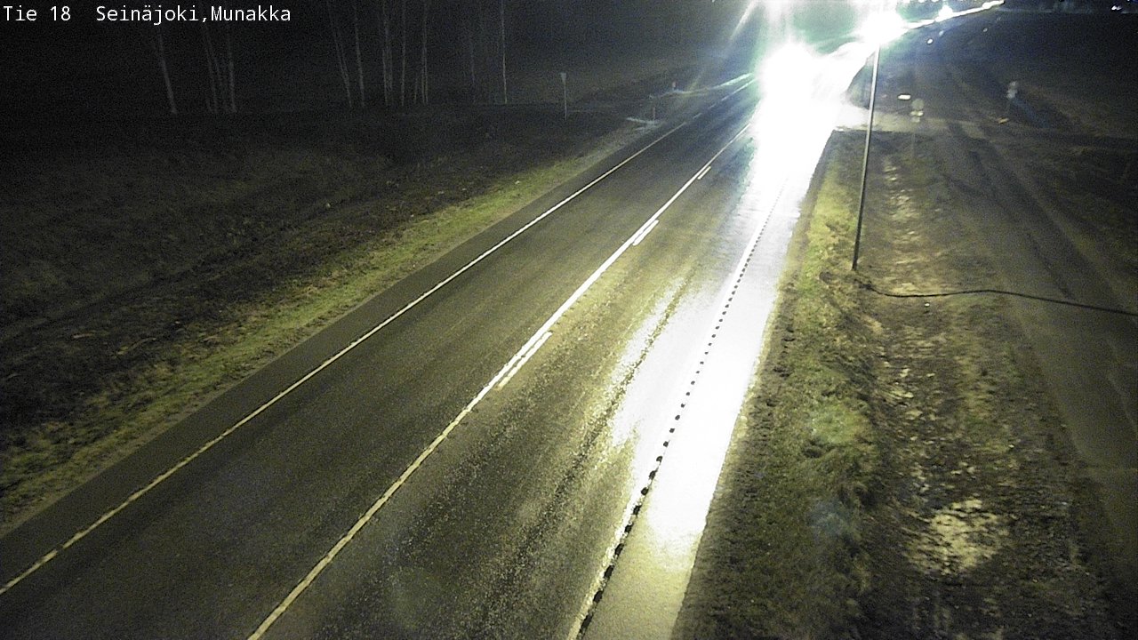 Weather Camera Image Road 18 Seinäjoki, Munakka, Seinäjoki, Etelä-Pohjanmaa