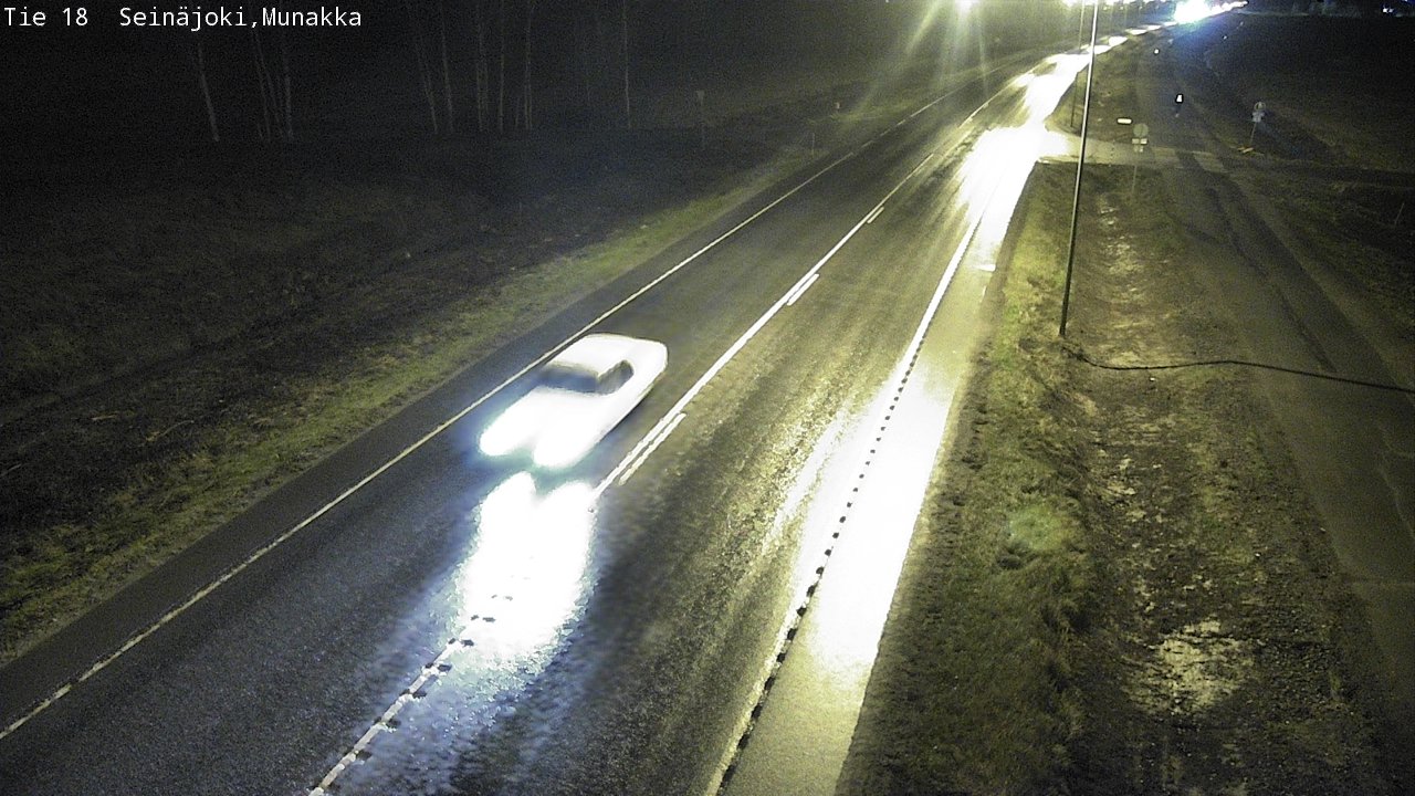 Weather Camera Image Road 18 Seinäjoki, Munakka, Seinäjoki, Etelä-Pohjanmaa