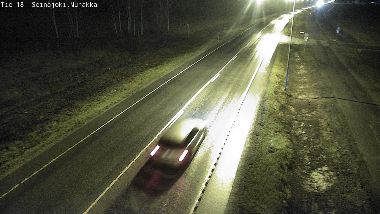 Weather Camera Image Road 18 Seinäjoki, Munakka, Seinäjoki, Etelä-Pohjanmaa