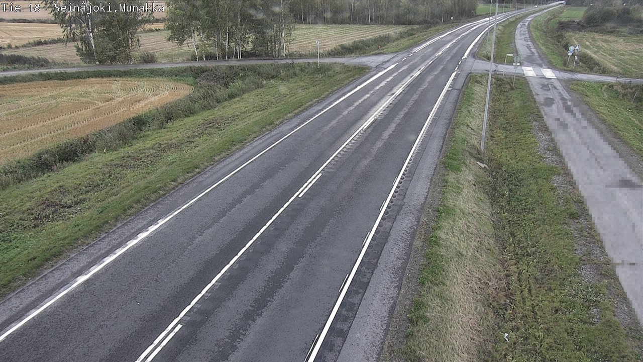 Weather Camera Image Väg 18 Seinäjoki, Munakka, Seinäjoki, Etelä-Pohjanmaa