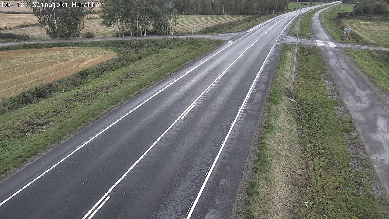 Weather Camera Image Road 18 Seinäjoki, Munakka, Seinäjoki, Etelä-Pohjanmaa
