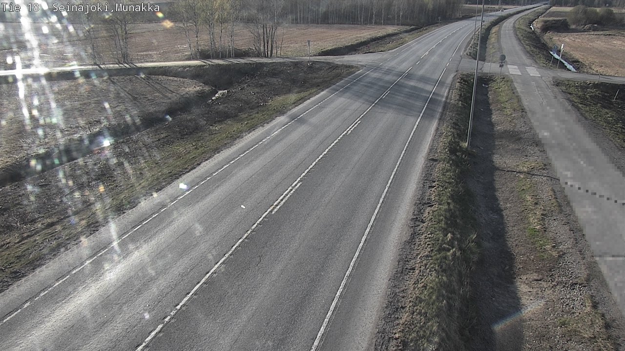 Weather Camera Image Väg 18 Seinäjoki, Munakka, Seinäjoki, Etelä-Pohjanmaa