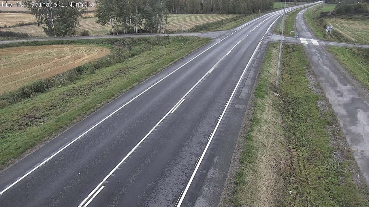Weather Camera Image Road 18 Seinäjoki, Munakka, Seinäjoki, Etelä-Pohjanmaa