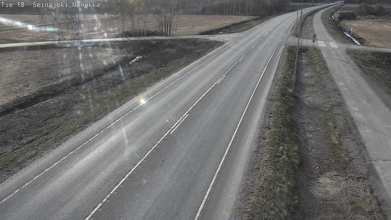Weather Camera Image Väg 18 Seinäjoki, Munakka, Seinäjoki, Etelä-Pohjanmaa