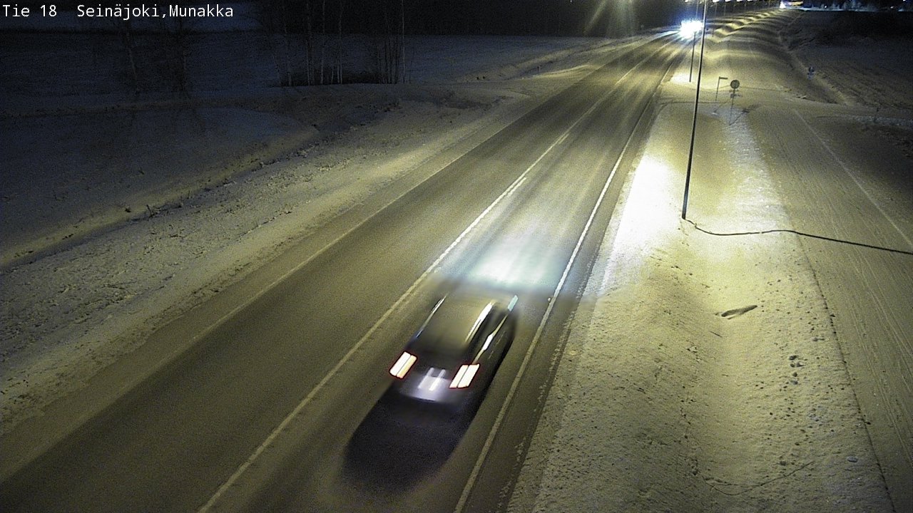 Weather Camera Image Road 18 Seinäjoki, Munakka, Seinäjoki, Etelä-Pohjanmaa