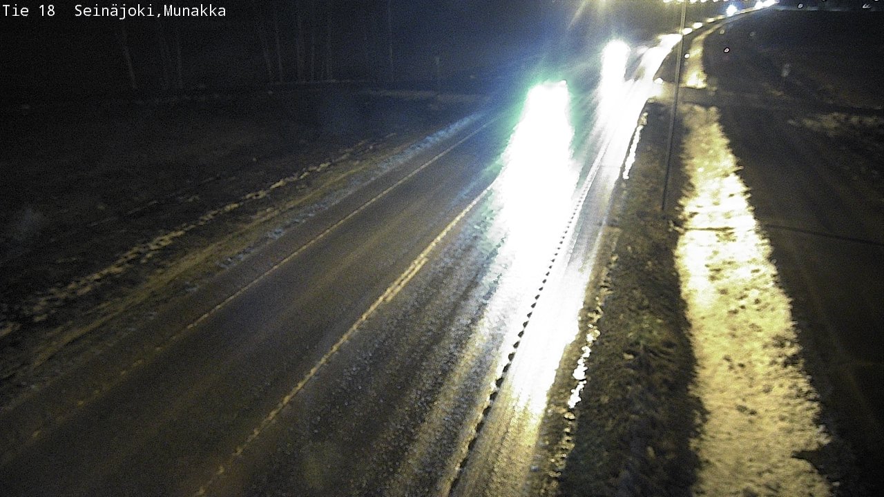 Weather Camera Image Väg 18 Seinäjoki, Munakka, Seinäjoki, Etelä-Pohjanmaa