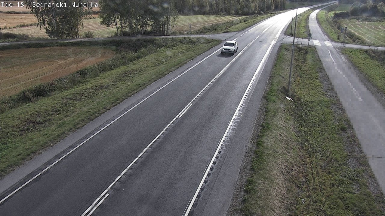 Weather Camera Image Väg 18 Seinäjoki, Munakka, Seinäjoki, Etelä-Pohjanmaa